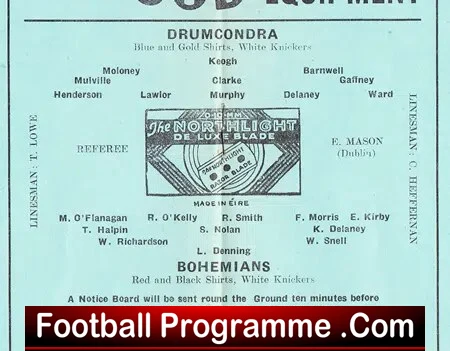 Bohemian v Drumcondra 1943 - Irish Semi Final Leinster - Image 3