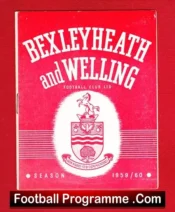 Bexleyheath Welling v Margate 1959 – Reserves Match