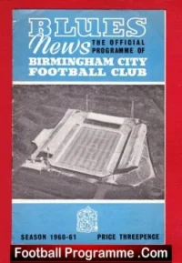 Birmingham City v Inter Milan 1961