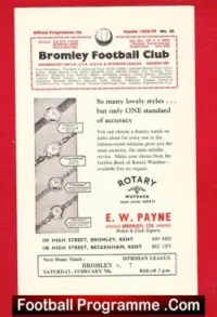 Bromley v Gravesend Northfleet 1959