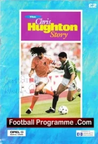 Chris Hughton Testimonial Benefit Match Tottenham 1995 – Signed