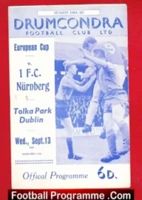 Drumcondra v Nuremberg 1961 – European Cup Dublin