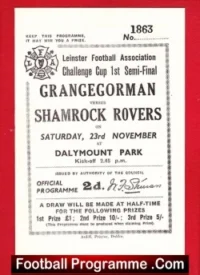 Grangegorman v Shamrock Rovers 1946 – Leinster Semi Final
