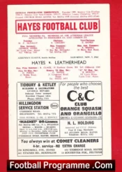 Hayes v Leatherhead 1964