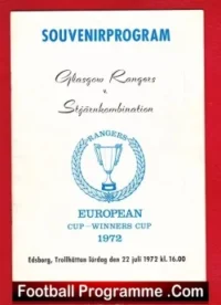 Star Combination v Glasgow Rangers 1972 Czech Stjarnkombination