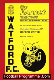 Watford v Oxford United 1971 – FA Cup