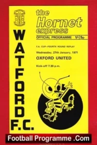 Watford v Oxford United 1971 – FA Cup