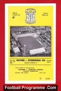 Watford v Peterborough United 1963