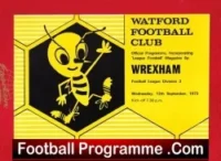 Watford v Wrexham 1973