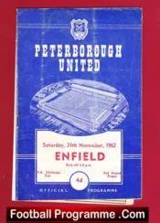 Peterborough United v Enfield 1962 – FA Cup