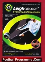 Leigh Genesis Football Club v FC United Of Manchester 2009
