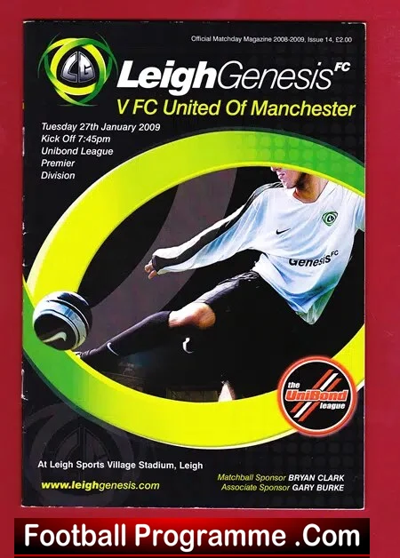 Leigh Genesis Football Club v FC United Of Manchester 2009 - Image 2