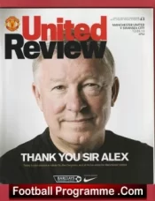 Manchester United v Swansea City 2013 – Alex Ferguson Last Match Old Trafford