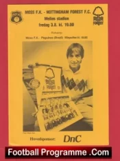 Moss FK v Nottingham Forest 1984 – Friendly Match Norway