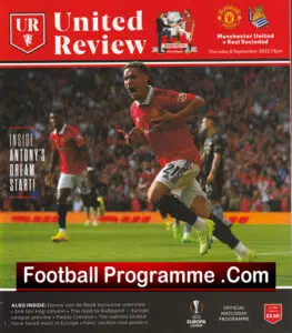 Manchester United v Real Sociedad 2022 – Man Utd