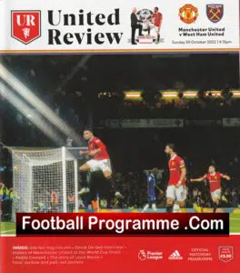 Manchester United v West Ham United 2022 – Man Utd