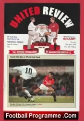 Manchester United v Tottenham 1995 – FA Youth Cup Final Second Leg