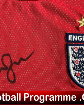 Manchester United David Beckham Signed Football Shirt England Man Utd