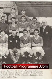 Manchester United Busby Babes Autographed Signed Man Utd + Duncan Edwards