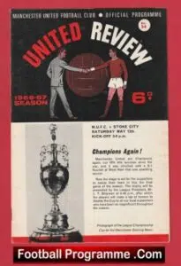 Manchester United v Stoke City 1967 – Manchester Utd