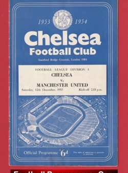 Chelsea v Manchester United 1953 – Man Utd Busby Babes