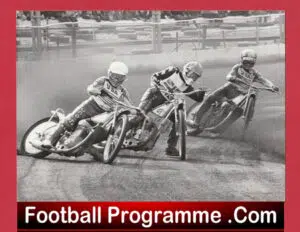 Sean Moran Kelly Moran Speedway Riders Photograph England USA 1983