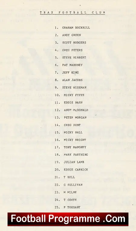 Trax v Sawston Keys 1990 - Canvey Island FC - Image 3
