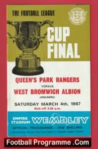 Queens Park Rangers v Birmingham City 1967 League Cup Semi Final