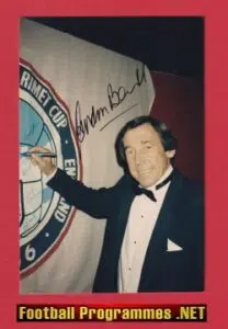 England 1966 Golakeeper Gordon Banks Autograph Signed Picture Postcard