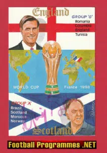 Scotland Manager Craig Brown Autograph Signed Picture Postcard