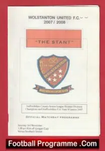 Wolstanton United v Sandbach United 2007 – The Saint