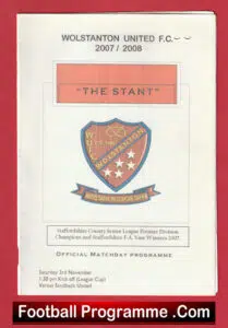 Wolstanton United v Sandbach United 2007 – The Saint