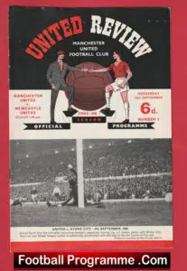 Manchester United v Newcastle United 1965 – Man Utd