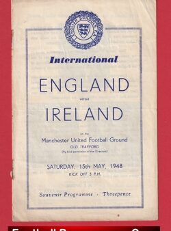 England v Ireland 1948 – Schools at Man Utd Old Trafford