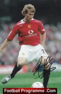 Manchester United Jonathan Spector Autographed Signed Photograph