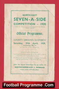 North East Rugby Seven A Side at Gosforth 1935