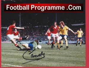 Manchester United Sammy McIlroy Autographed Signed Man Utd