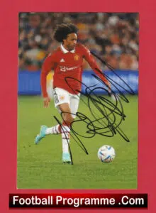 Manchester United Jose Chong Autographed Signed Man Utd