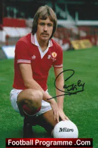 Manchester United Sammy McIlroy Autographed Signed Man United