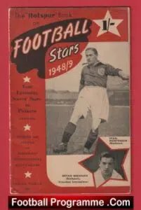 Hotspur Football Stars Book 1948 – 1949