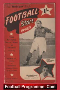 Hotspur Football Stars Book 1948 – 1949