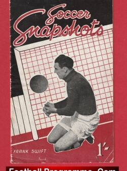Frank Swift Soccer Snapshots Booklet 1940s