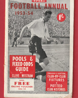 Sport Football Annual Book 1953 – 1954