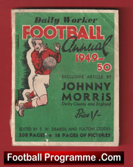 Daily Worker Football Annual Book 1949 – 1950