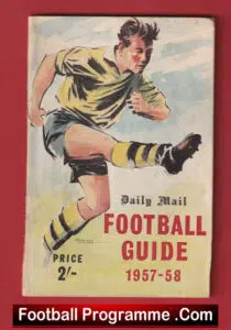 Daily Mail Football Guide Book 1957 – 1958