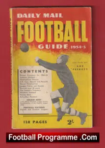 Daily Mail Football Guide Book 1954 – 1955