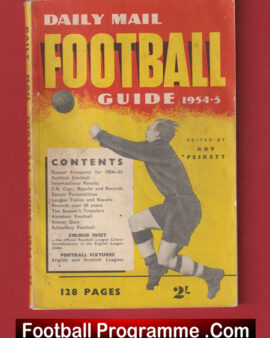 Daily Mail Football Guide Book 1954 – 1955