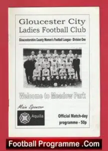 Gloucester Greyhounds v Bristol University 2002 – Womens Football Ladies