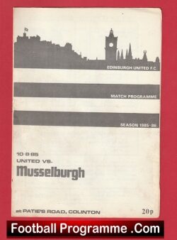 Edinburgh United v Musselburgh 1985 – Scotland