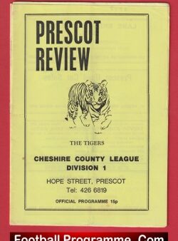 Prescot Cables v Ashton United 1981